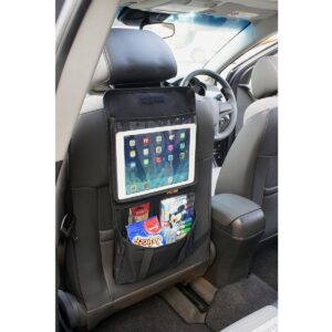 tablet holder with organizer