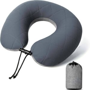outdoor camping travel inflatable ultralight neck pillow